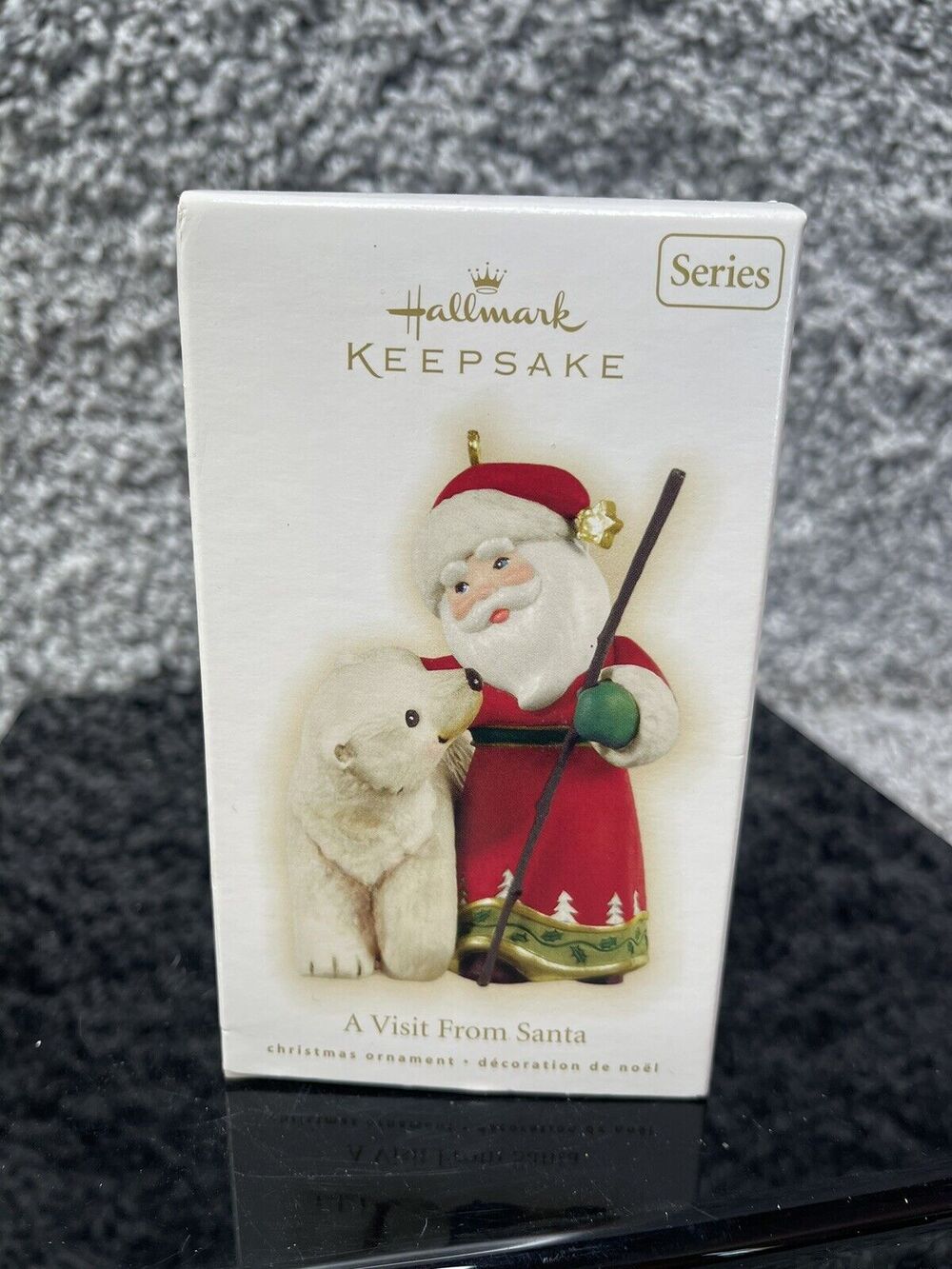 Hallmark Keepsake Ornaments A Visit From Santa Christmas Tree Ornament 2009